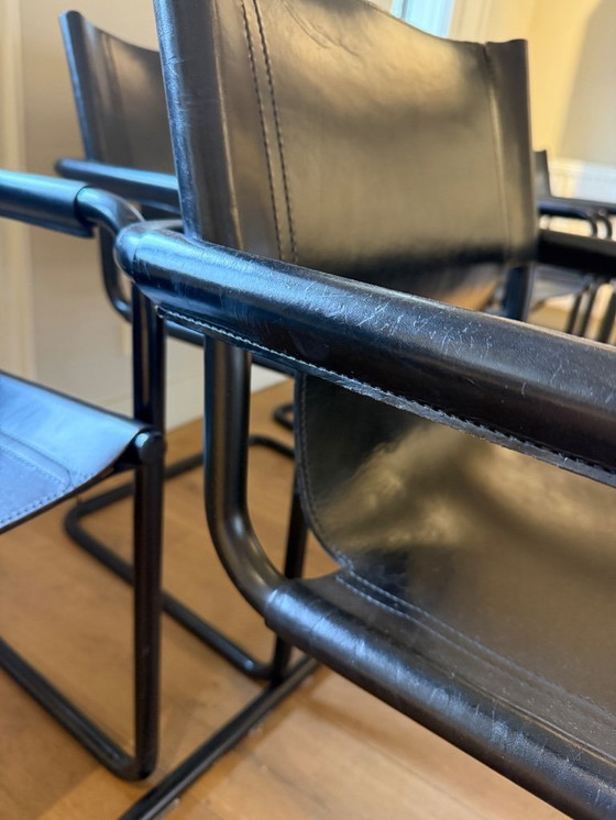 Image 1 of Sedie in pelle di design vintage - 2x