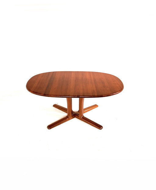 Table de salle à manger danoise extensible XXXL vintage, Dyrlund '70s