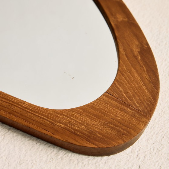 Image 1 of MK11831 Spiegel met teakhouten frame