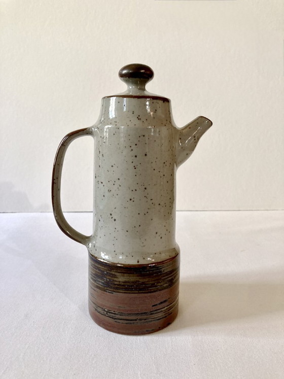 Image 1 of Servizio da caffè in gres, prodotto in Giappone