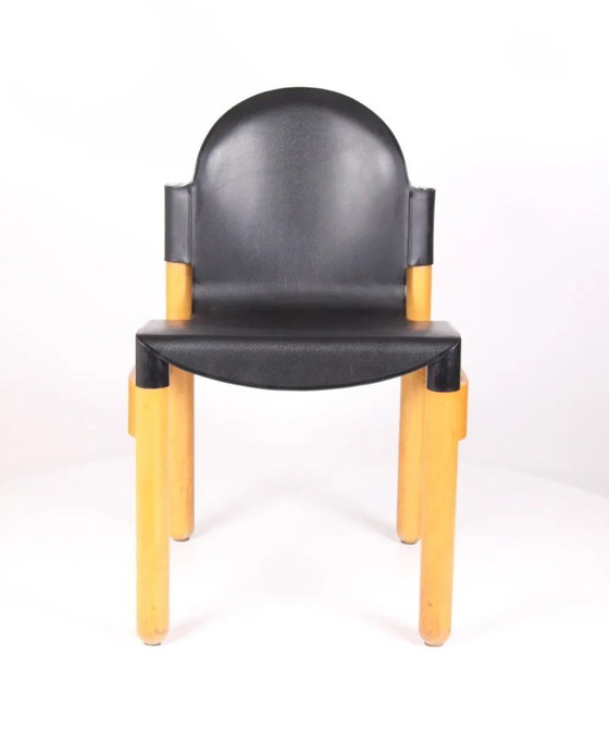 6 sedie originali Thonet Flex 2000 di Gerd Lange – impilabili – Sedie da pranzo, Plastica, Legno (photo 9 of 11)