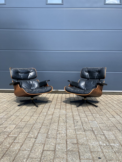 2x Eames lounge chair Contura/Fehlbaum 1950's