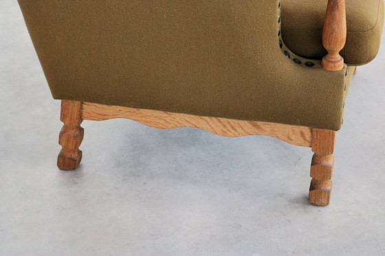 Image 1 of 2x Deense-Sessel im brutalistischen Stil