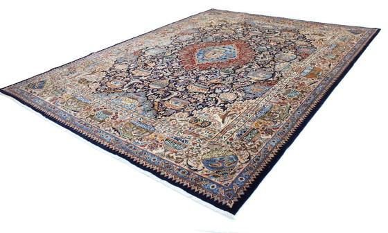 Image 1 of Tapis persan original noué à la main Kashmar Fein Paradise Design 411 X 307 cm Top Condition