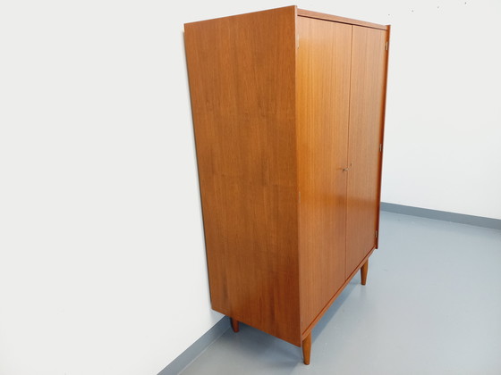 Image 1 of Vintage Scandinavian Teak Wardrobe from the 60s
