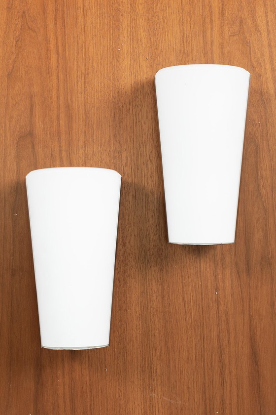 Image 1 of Paar Glashutte Limburg wandlampen