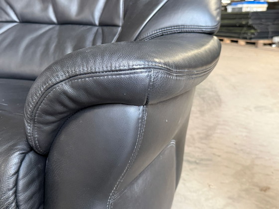 Image 1 of Divano in pelle HUKLA a 2 posti | Marchio di qualità tedesco