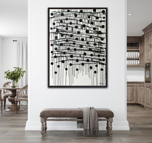 Natia Antadze Abstract Composition XXL