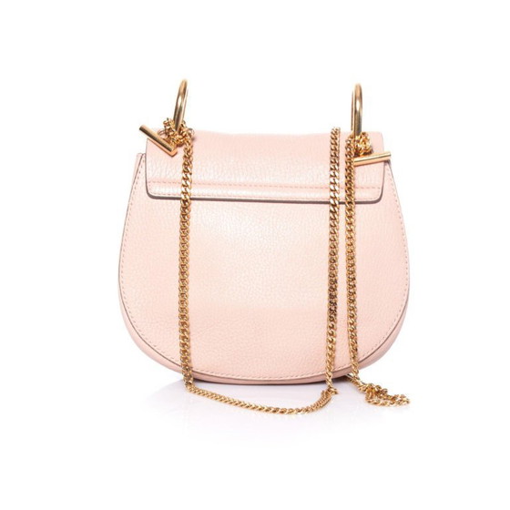 Image 1 of Borsa Chloe modello Drew color rosa cemento.