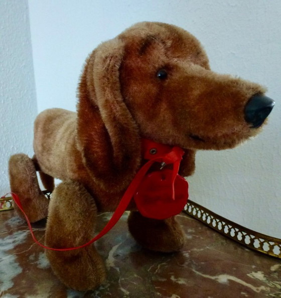 Image 1 of Schuco Trip-Trap Dog 7220 Dachshund (Dackel).