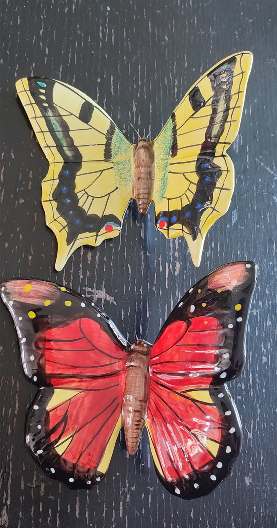 Image 1 of Ceramic butterflies Vallauris