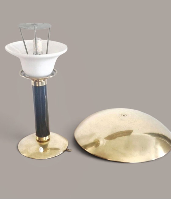 JUMO Grand Luxe Lamp - Brass And Plexiglas - 1960s – Table lamps, Metal (photo 15 of 15)