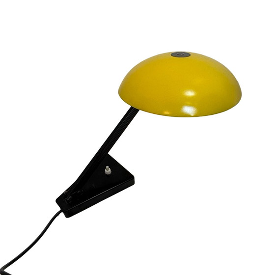 Image 1 of Hala Zeist - Lampada da scrivania modello 145 - Base nera e paralume giallo