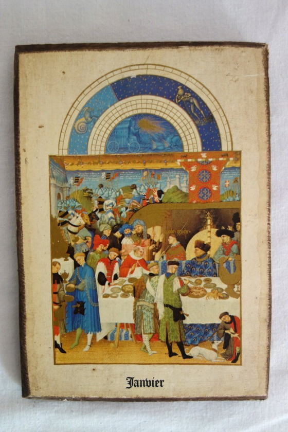 Image 1 of Curiosity: 12 calendar paintings from the Très Riches Heures of the Duc de Berry