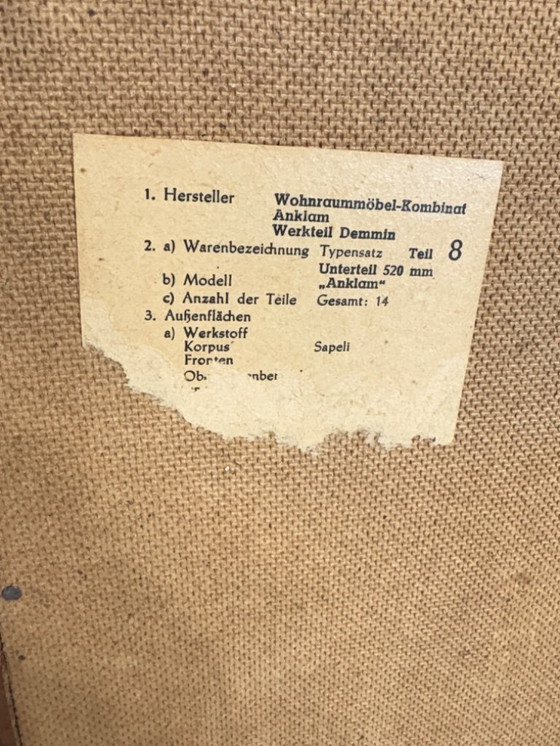 Image 1 of Zeer mooie vintage ladekast, kast, wastafelmeubel, woonkamerkast