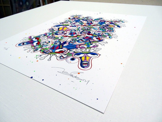 Image 1 of The Big Fat Boy - Un muro di Big Fat Boy - Blu