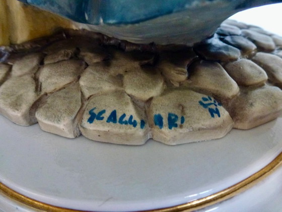 Image 1 of Capodimonte - Scaggiari - sculptuur, Moeder met Dochter - 35 cm.