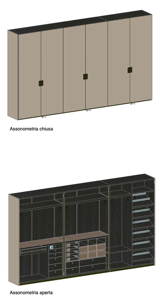 Porro Armadi contenitori 453x260x63CM – Scandinavian (photo 5 of 5)