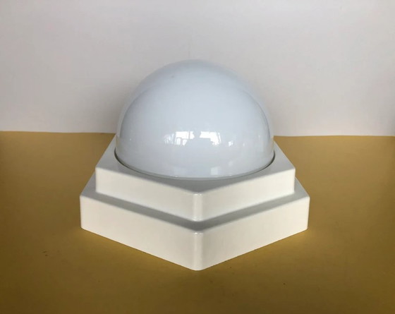 Vintage design Herda Ceiling lights, 70s – Glass, Plastic (photo 4 of 6)
