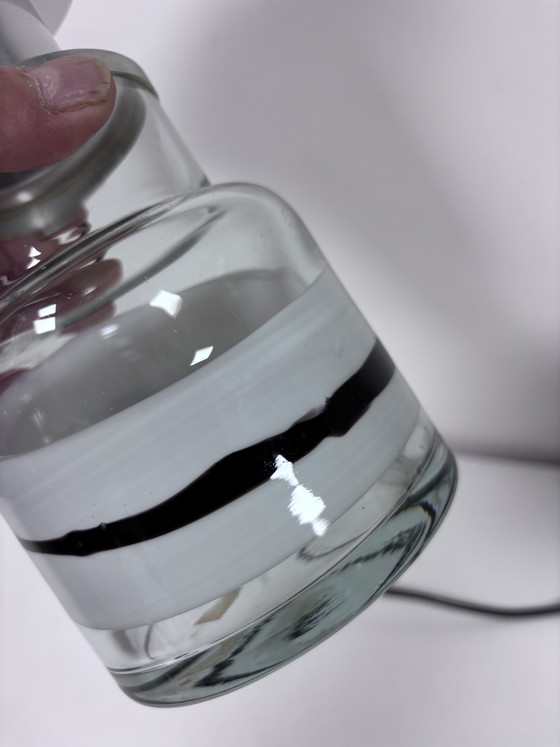 Exclusive Lamp Uno & Östen Kristiansson for Luxus (Sweden) – Table lamps, Glass, Chrome (photo 15 of 15)
