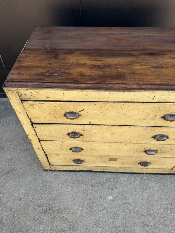 Muebles de taller de hierro y madera de la década de 1940. – Cómodas, Iron, Wood (photo 8 of 15)