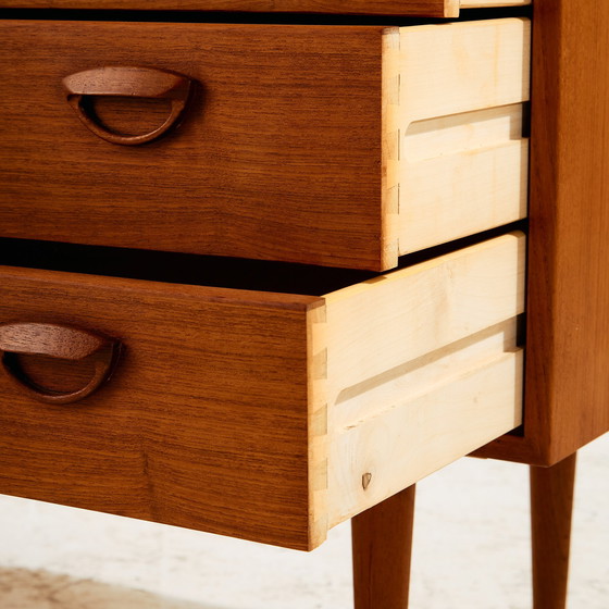 Image 1 of MK11131 Cómoda de cuatro cajones de Kai Kristiansen para Feldballes Møbler