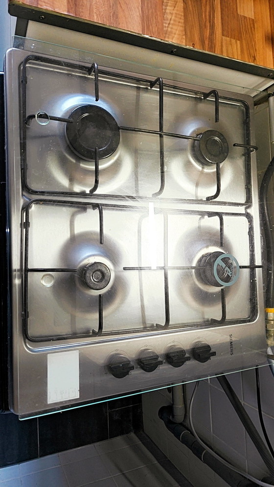 Image 1 of Freestanding gas hob with lid siemens