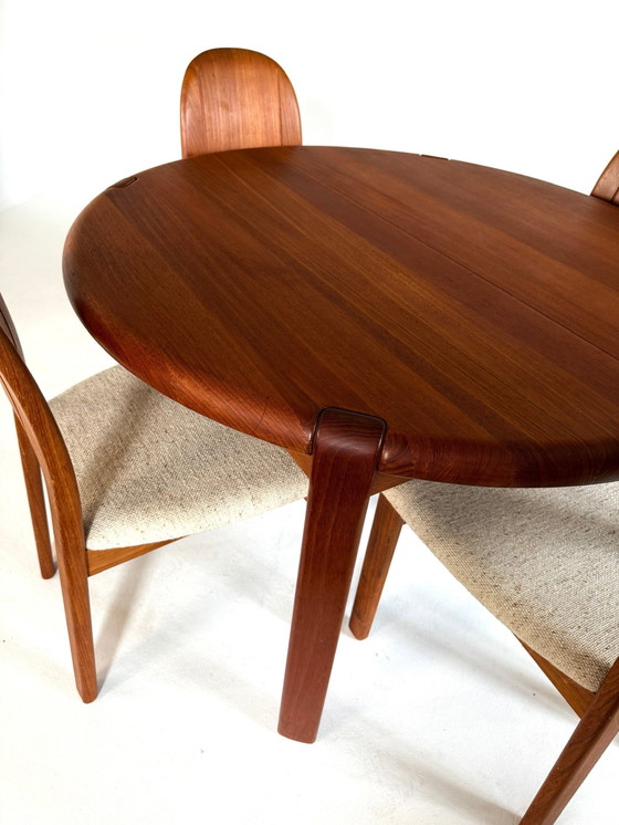 Image 1 of 4 sedie danesi vintage, Holstebro Furniture Factory anni '70