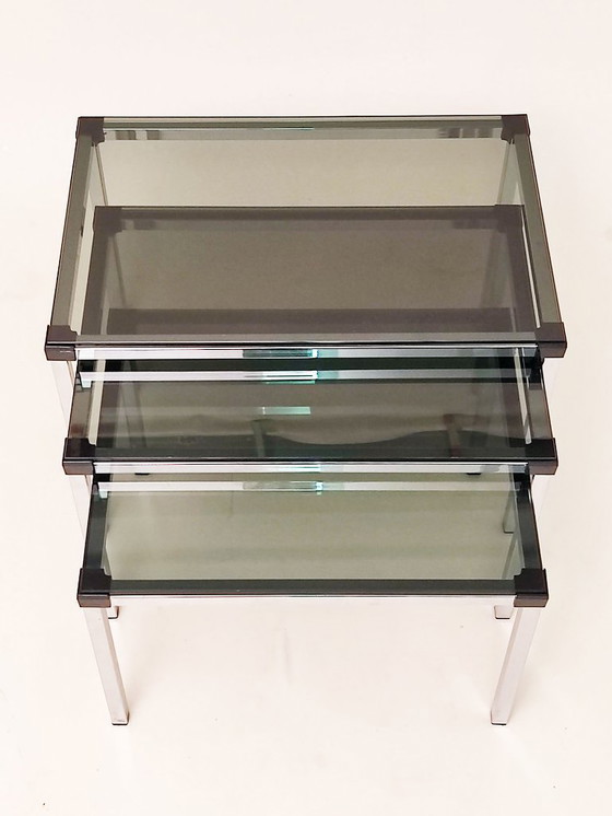 Image 1 of Tables d'appoint style années 70, époque spatiale