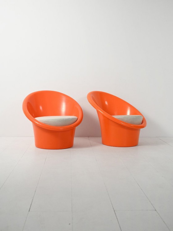 Image 1 of Coppia di poltrone Ikea “Skopa”, 1974