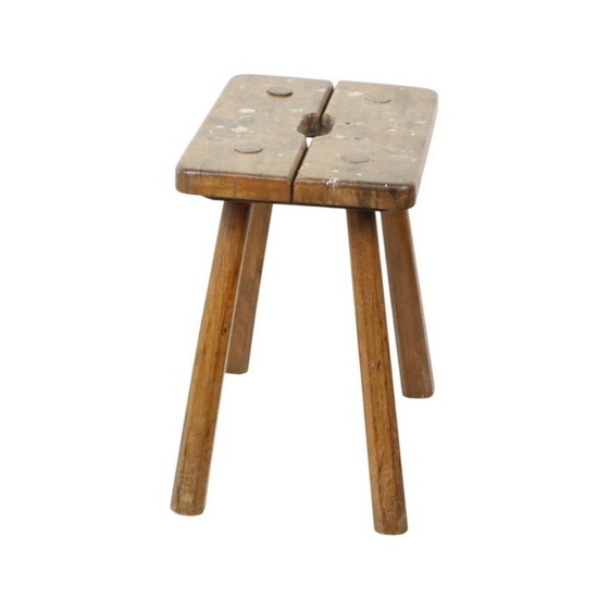 Image 1 of Character Milk Stool Solid Wood
