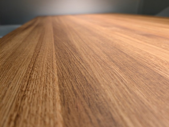 Tavolo da Pranzo in Rovere Massello Realizzato su Misura da Falegname, Tavoli da pranzo, Legno, Beige (foto 11 di 11)