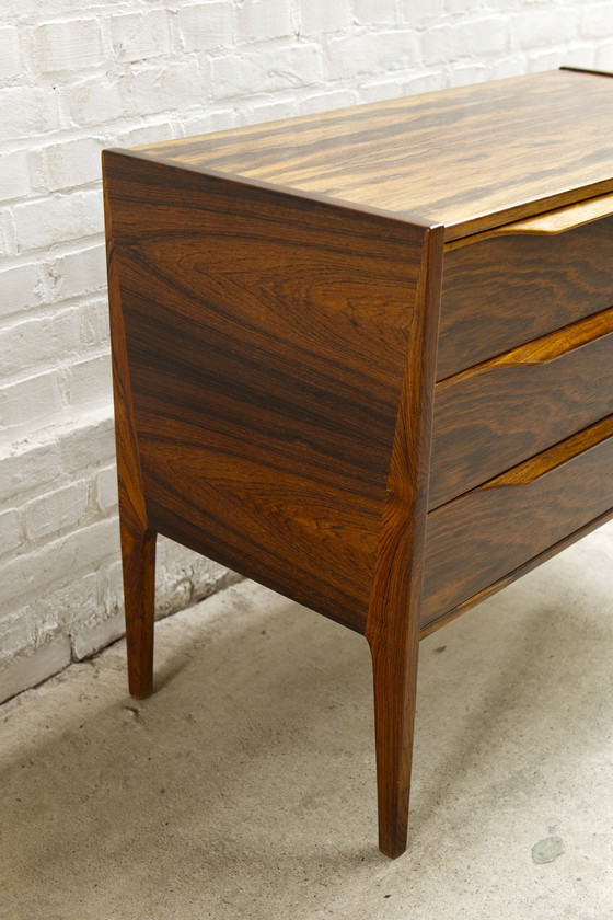 Image 1 of Rosewood Chest of Drawers, Model 34, Kai Kristiansen by Aksel Kjersgaard, 1960's