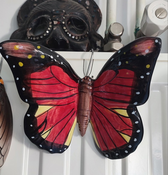Image 1 of Ceramic butterflies Vallauris