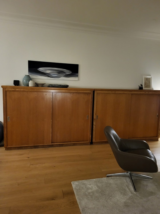 Image 1 of 2 armadietti scolastici d'epoca