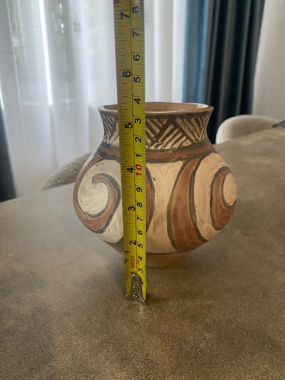 Image 1 of Decorative Vase Inspired by the Ancient Cucuteni–Trypillia Culture Tradition