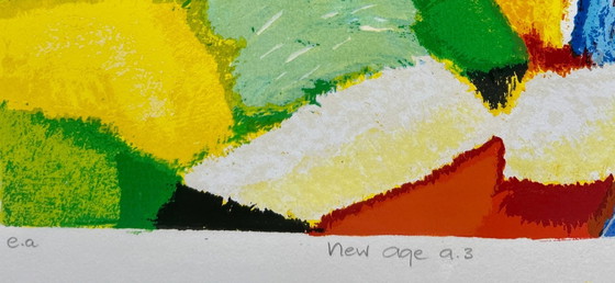 Image 1 of Serigrafía de Saskia Bremer - Nueva era a.3