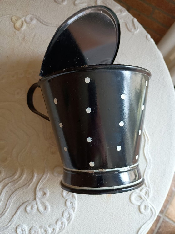 Image 1 of vintage ash bucket for cigarette butts