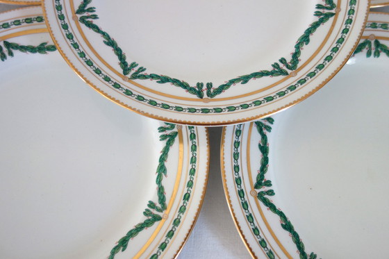 Image 1 of 6 platos llanos Winkle & Co Whieldon Road circa 1910