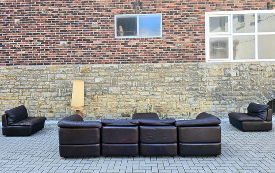 Image 1 of Modulaire bank vintage jaren 60 70 banken mid-century jaren 60 70 modulaire bank