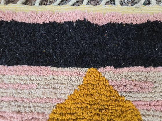 Tappeto berbero in pura lana, fatto a mano, 250x150 cm, prodotto in Marocco. – Tappeti, Wool (photo 5 of 10)