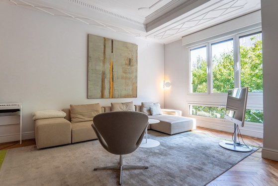 Divano “Wall Sofa” Living Divani di Piero Lissoni – Divani modulari, Cotone (photo 2 of 5)