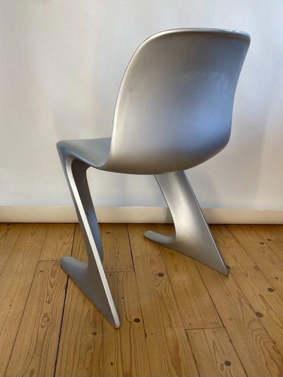 Image 1 of 7x Ernst Moeckl Kangaroo Z Chairs voor Horn Germany 1968