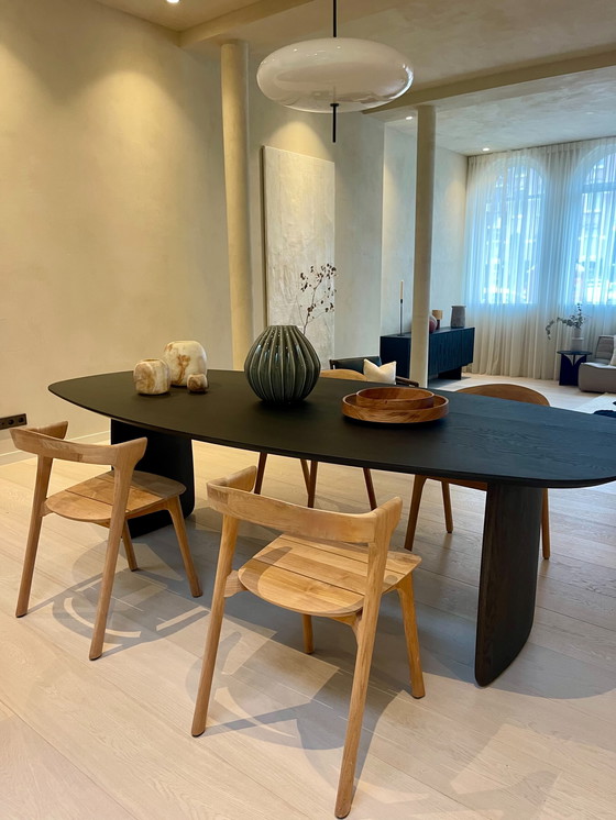 Image 1 of 4 sillas de comedor de roble Entnicraft