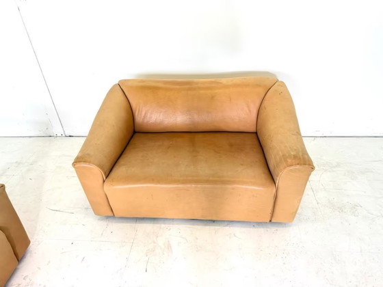 Image 1 of 2 x De Sede DS 47 Leather Sofa Couch Group Design Neck Desede