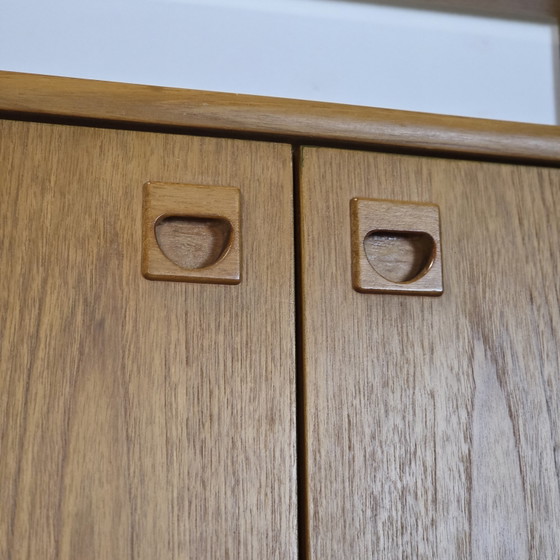 Image 1 of Vintage Danish teak wall system 1960s bookcase Danish
