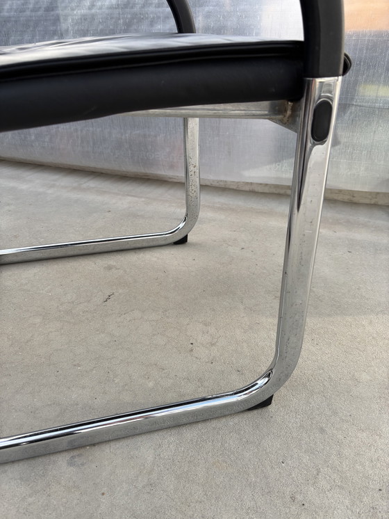 Image 1 of Fröscher Sitform sledestoel - Zwart leren