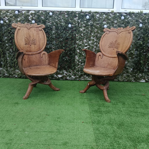solid wood chairs