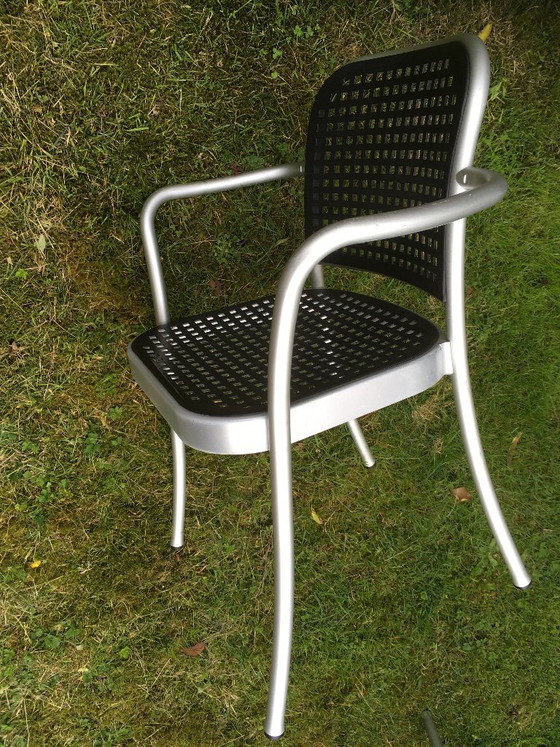 Image 1 of 6 chaises argentées DePaDova Vico Magistretti ENSEMBLE