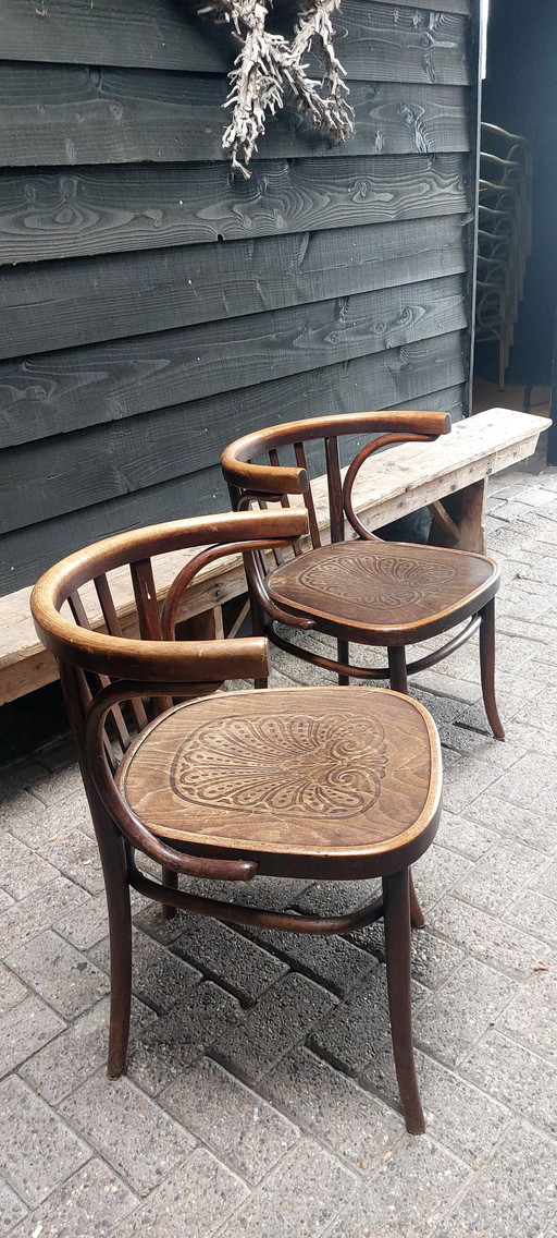 Thonet stoelen 2 stuks